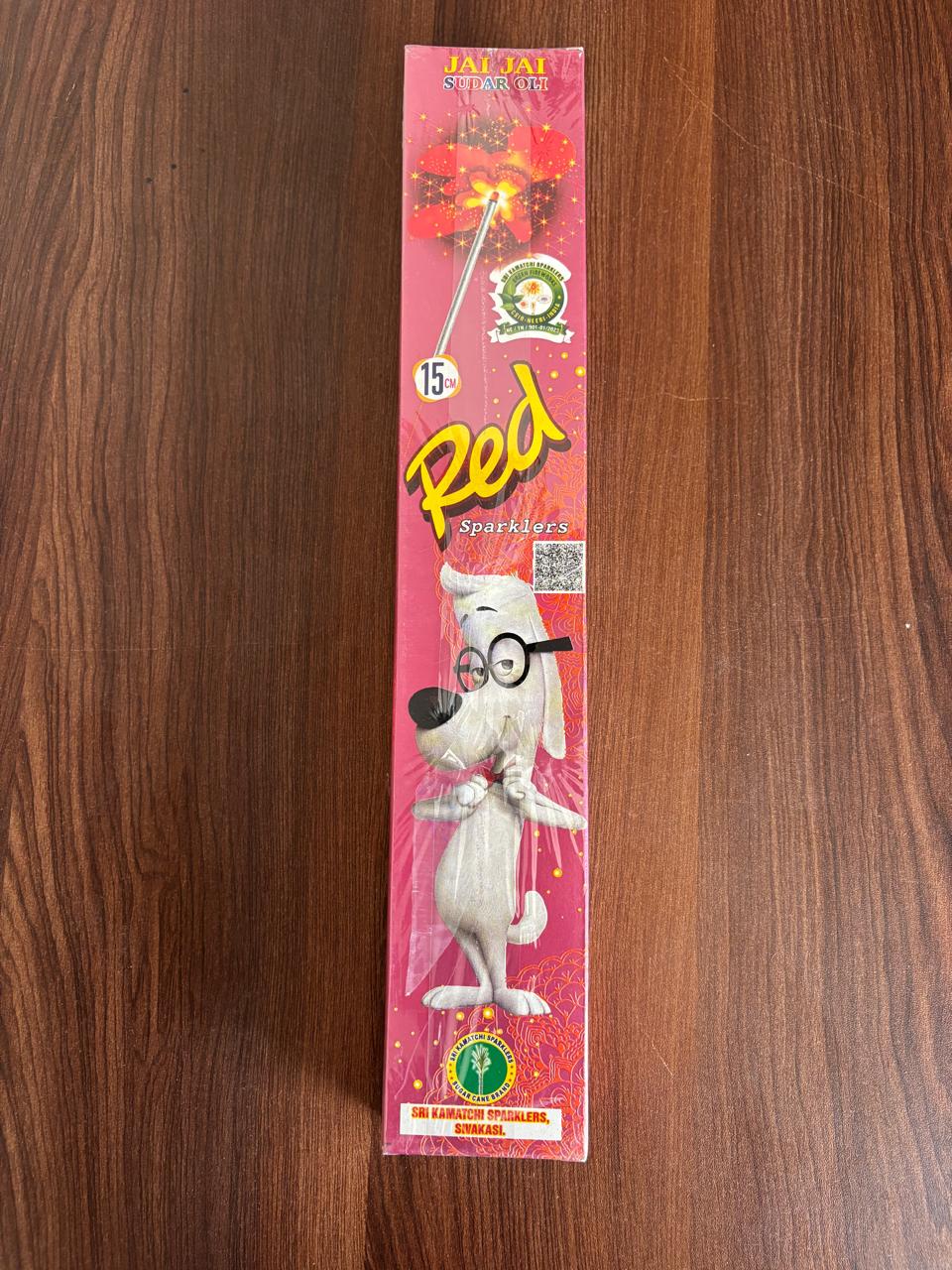 15 Cm Red Sparklers
